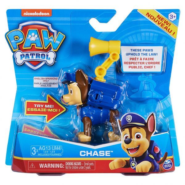 Psi Patrol Figurka Chase z dźwiękiem