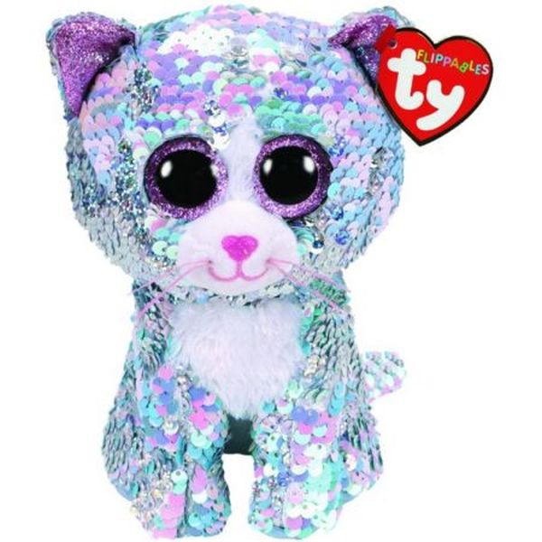 BOOS WHIMSY, 15 cm - cekinowy kot