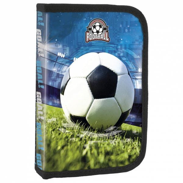 Piórnik z wyposażeniem FOOTBALL Piłka nożna