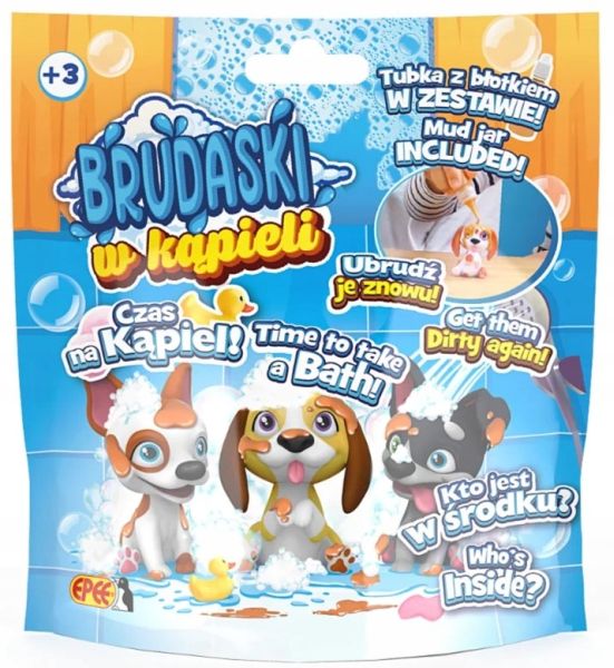 BRUDASKI W KĄPIELI SASZETKA mix wzorów