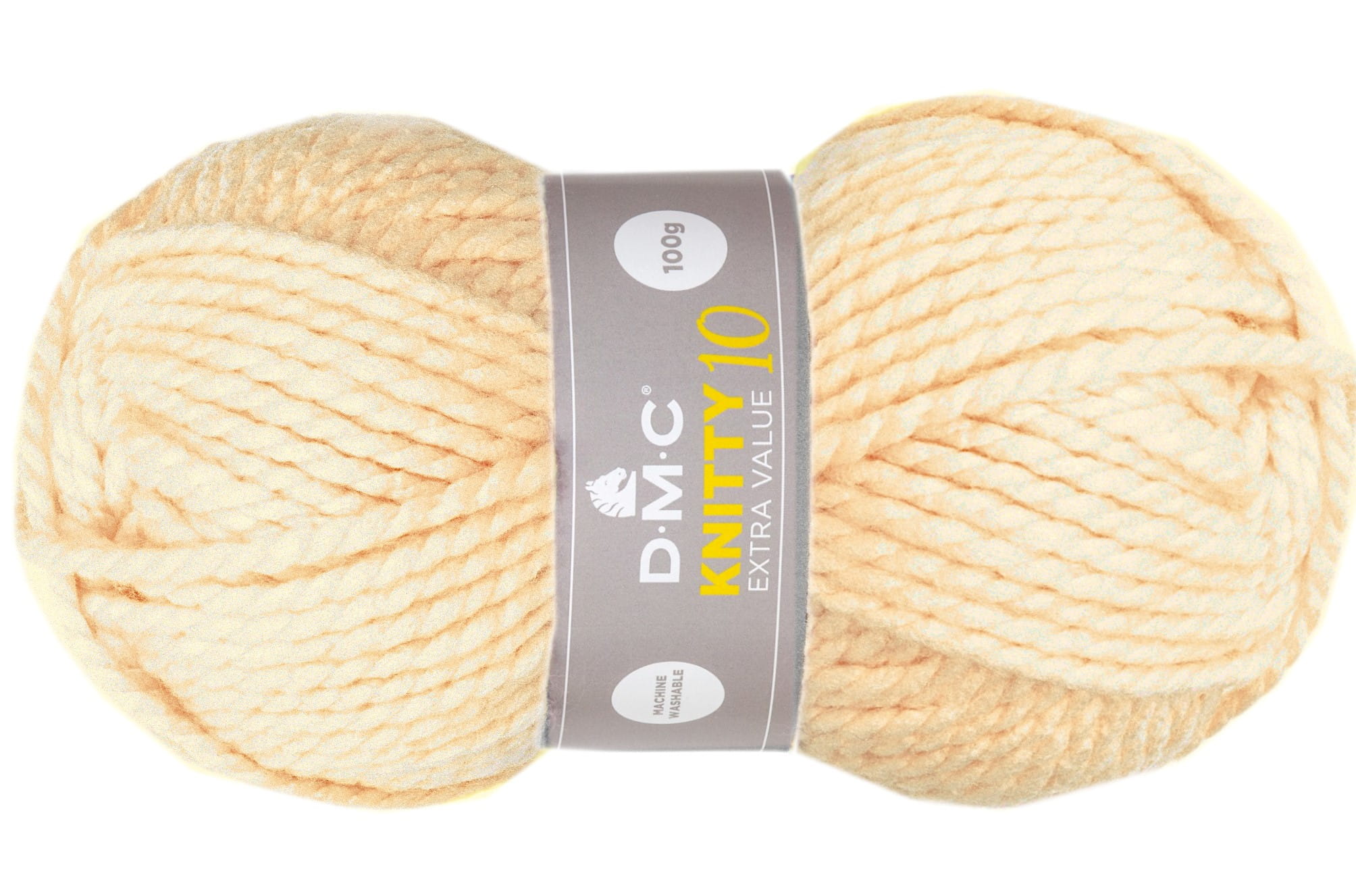 WŁÓCZKA DMC KNITTY 10 kol. 993 / EKRI