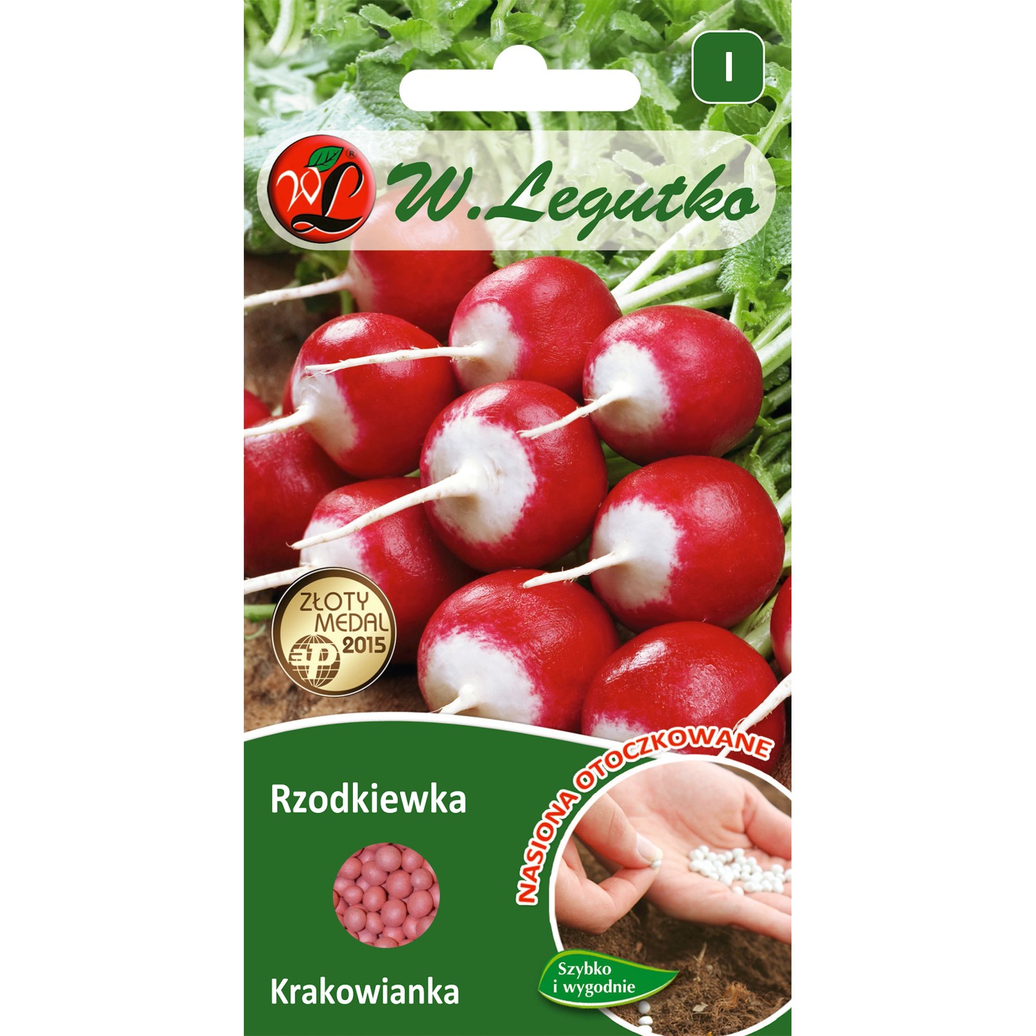 Rzodkiew Krakowianka otoczkowana