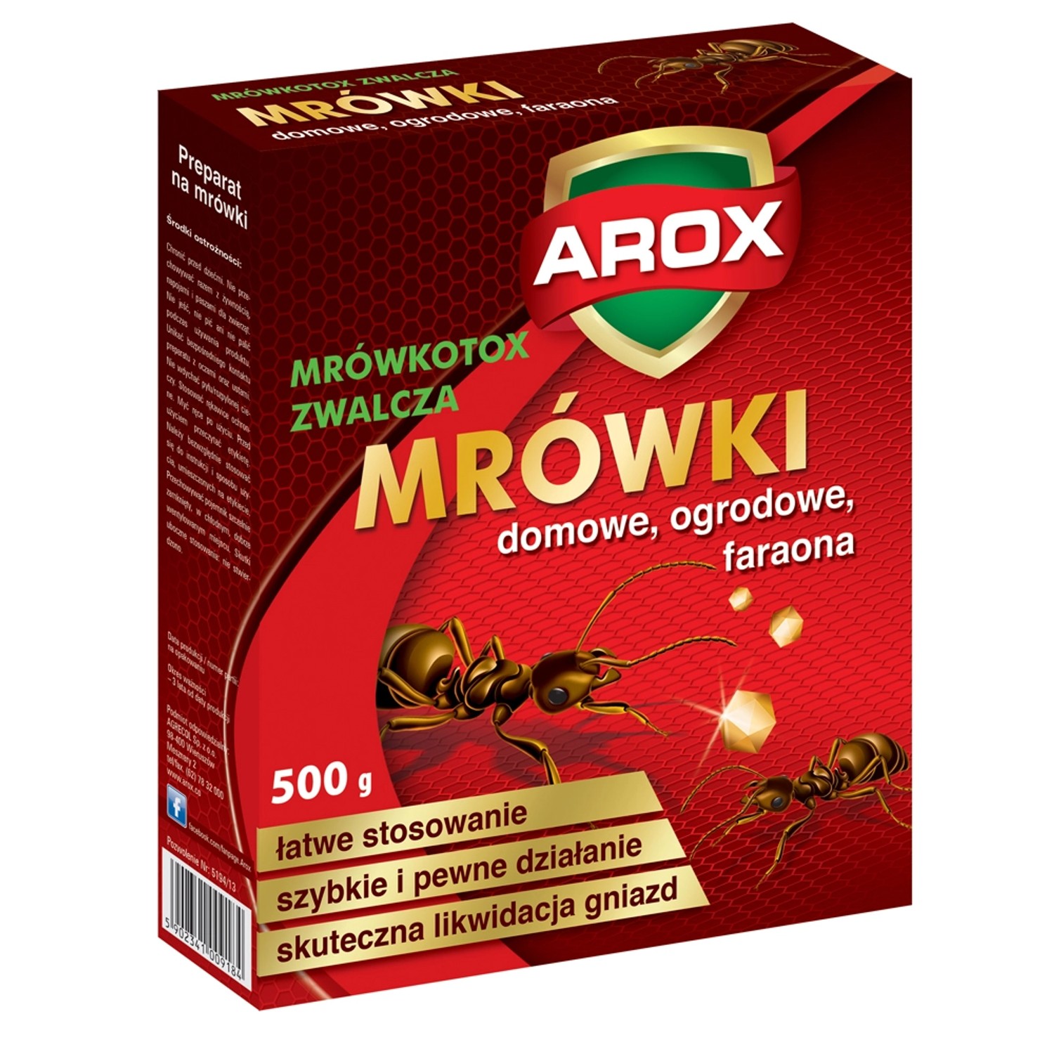 Mrówkotox - preparat na mrówki 500g