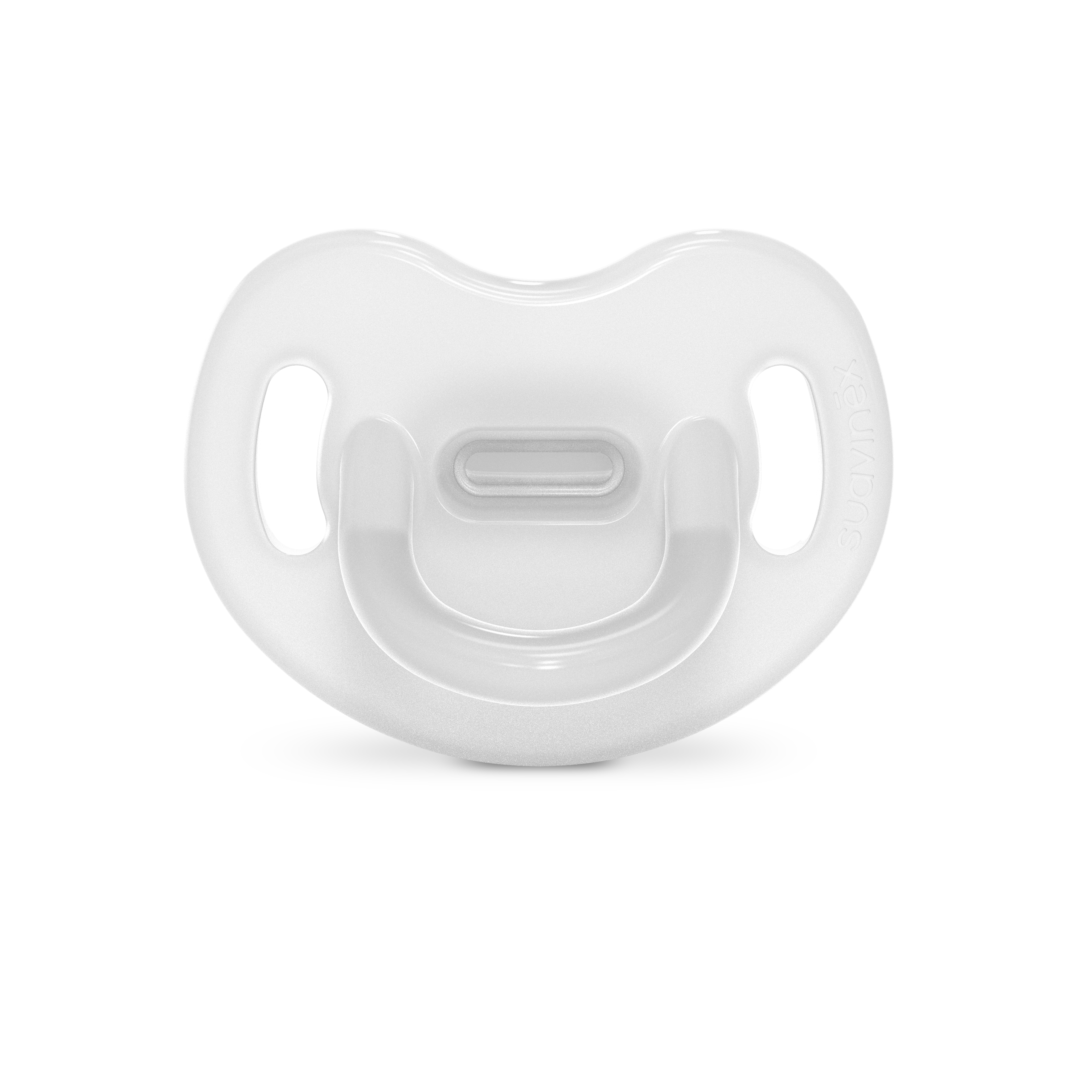 Suavinex, Smoczek 100 % silikonowy anatomiczny SX Pro 0-6m transparentny