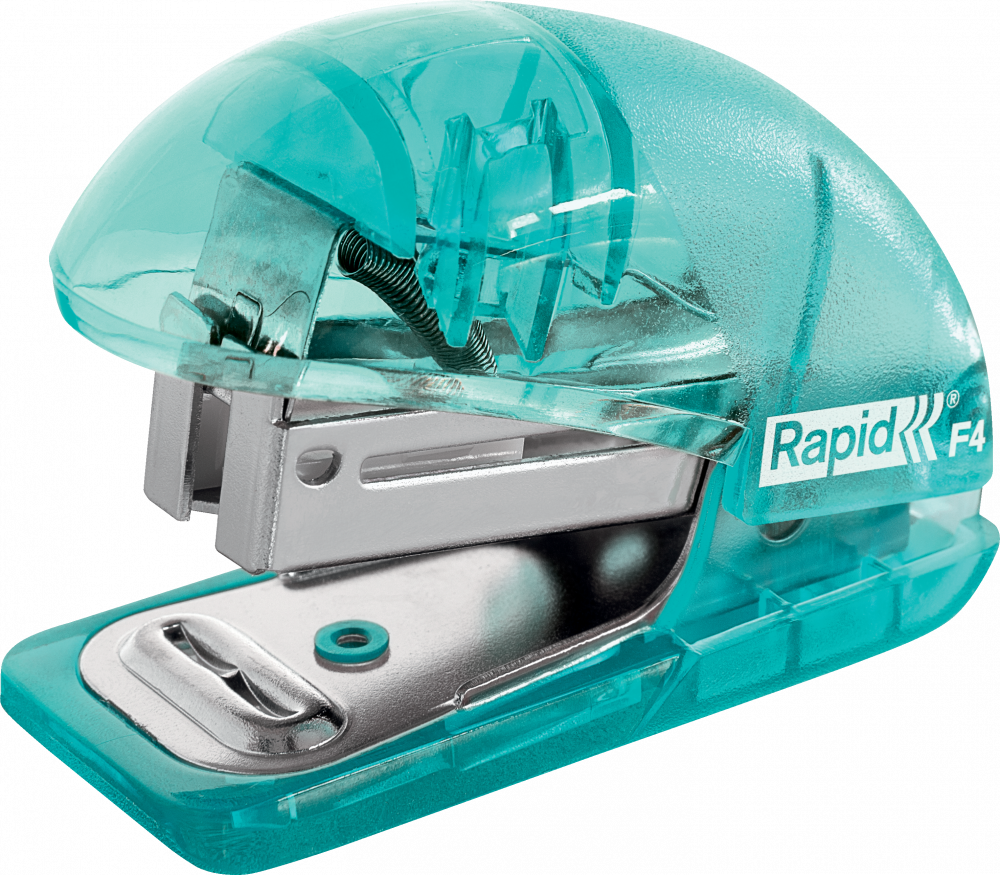 Zszywacz Rapid Colour'Breeze F4 mini, do 10 kartek, niebieski
