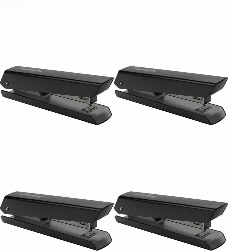 4x Zszywacz biurowy Fellowes LX820, do 20 kartek, antybakteryjny, czarny