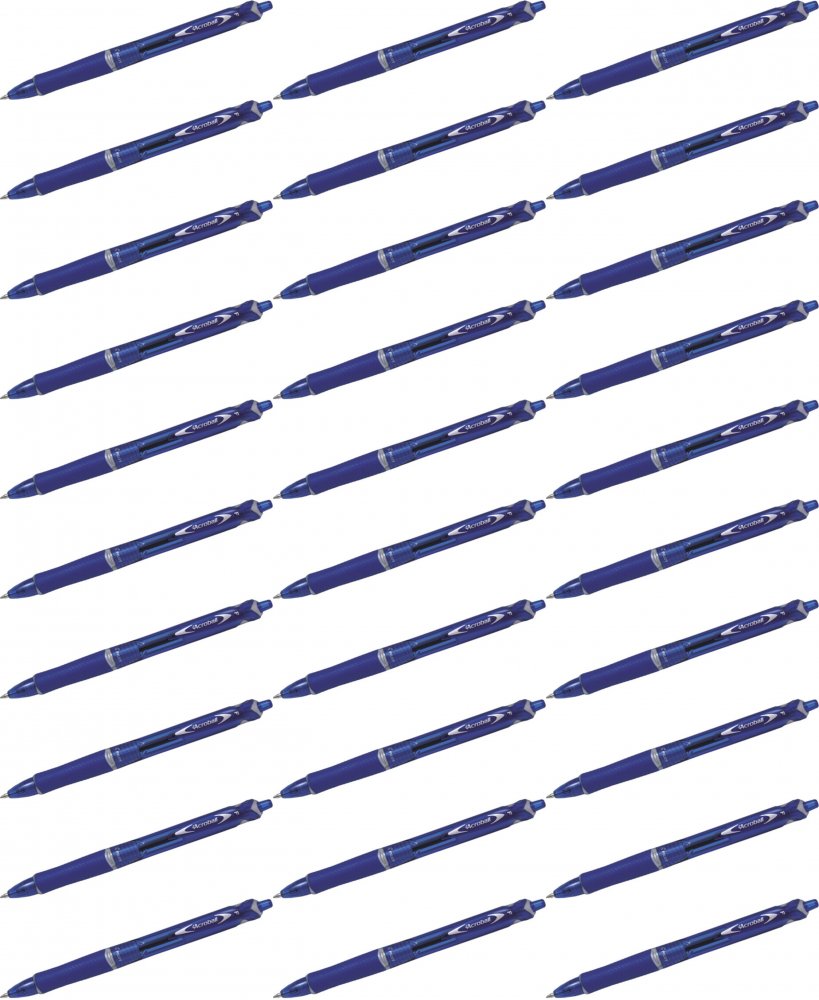 30x Długopis automatyczny Pilot, Acroball Begreen, 1mm, niebieski