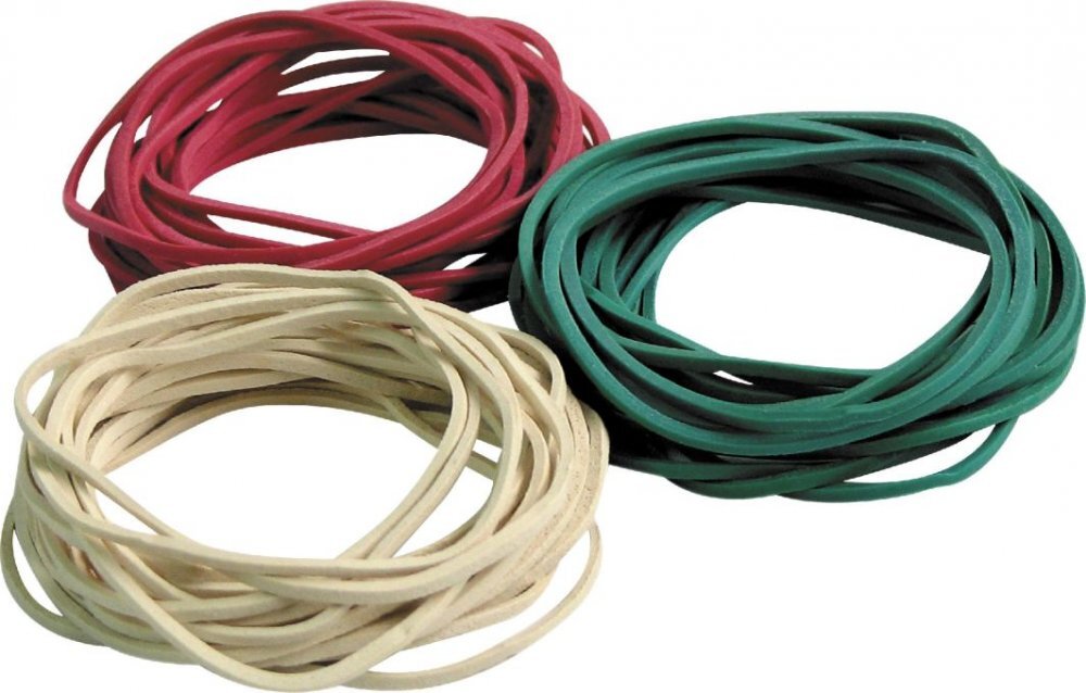 2x Gumki recepturki Grand, 100mm, 1kg, mix kolorów