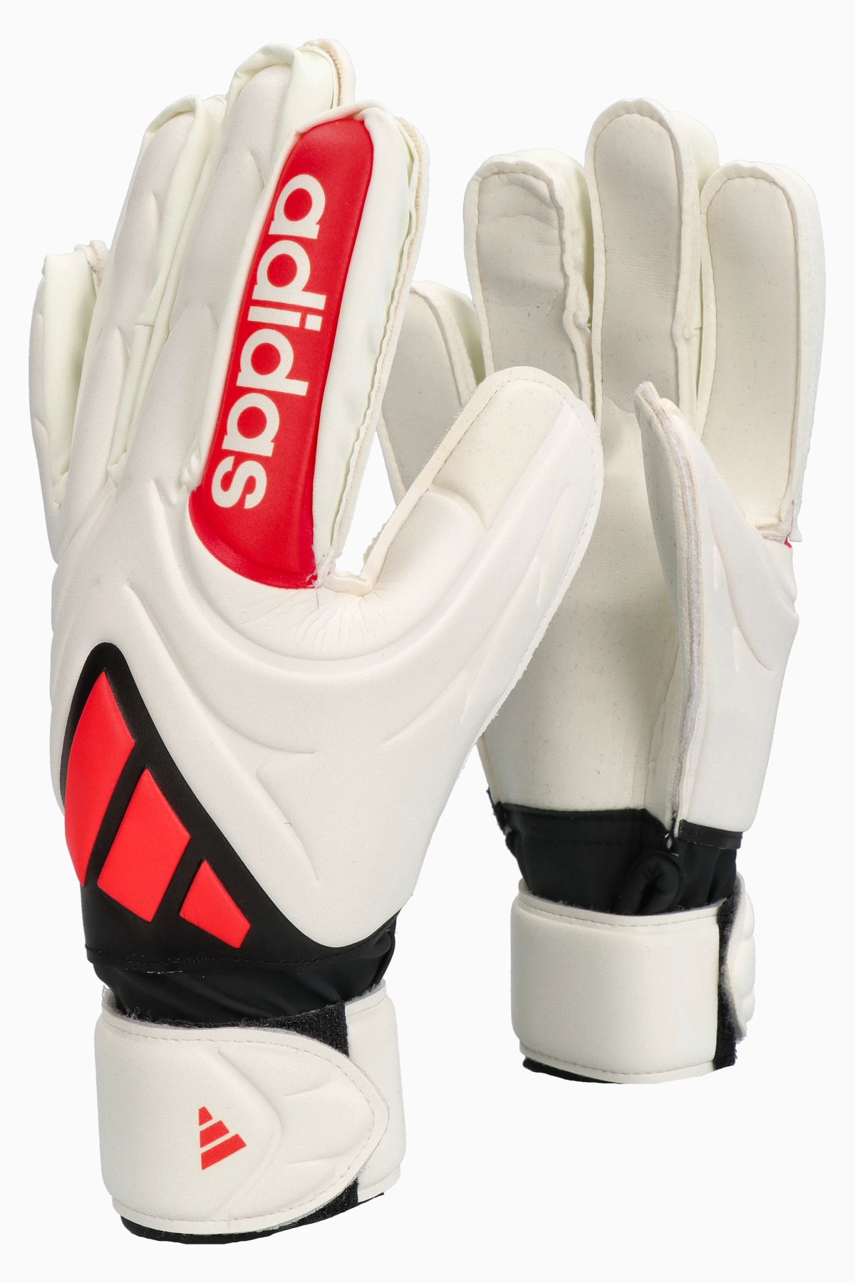 Rękawice adidas Copa Match Fingersave Junior - Biały