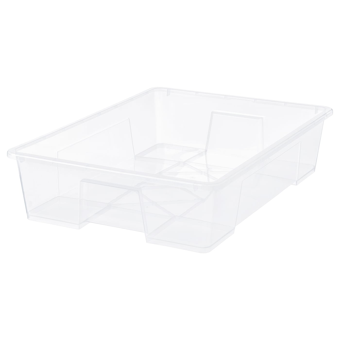 IKEA SAMLA pojemnik, przezroczysty, 78x56x18 cm/55 l