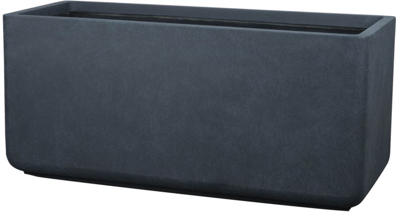 Donica Trough 90 cm ciemna szara