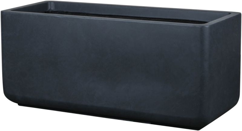 Donica Trough 65 cm ciemna szara