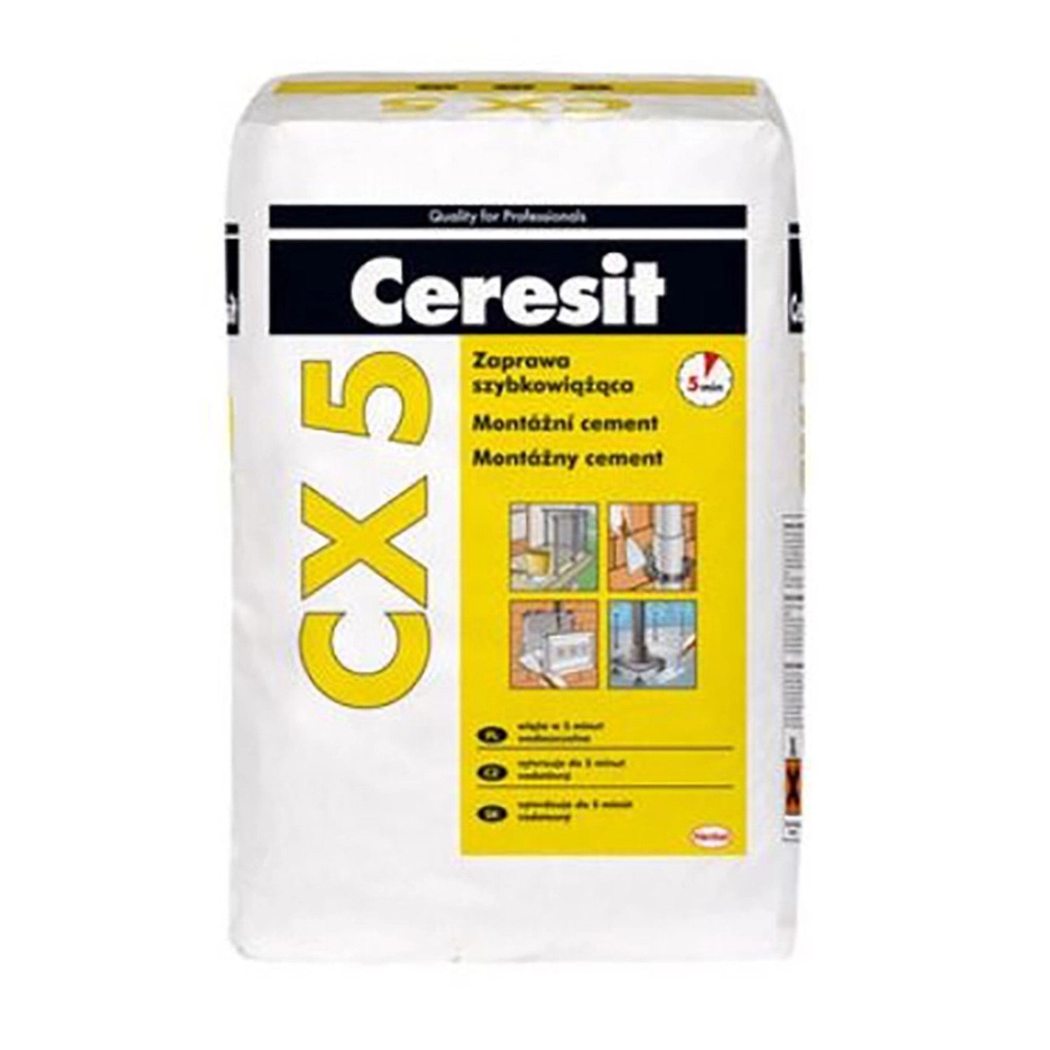 Cement montażowy Ceresit CX5 20kg