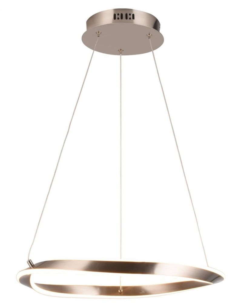 Zuma Line Girona lampa wisząca 1x26W piaskowy/nikiel MD9190-1S-3NT