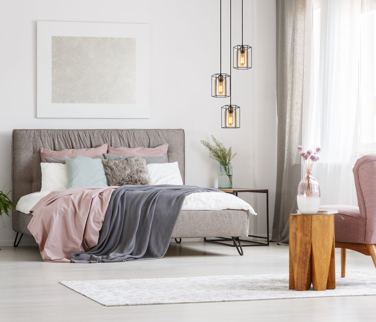 Italux Kalula lampa wisząca 3x40 W czarna PND-78901-3A-BK+AMB