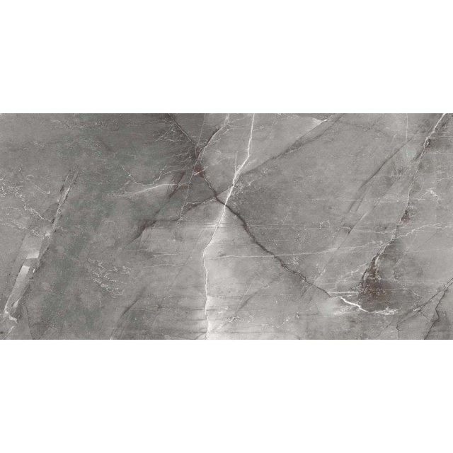 Gres szkliwiony KIANTO dark grey polished 60x120 gat. I