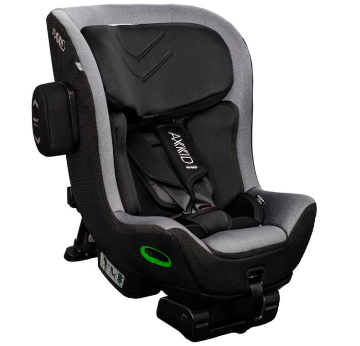Axkid Movekid - fotelik samochodowy 61-125 cm 0-36 kg-Granite