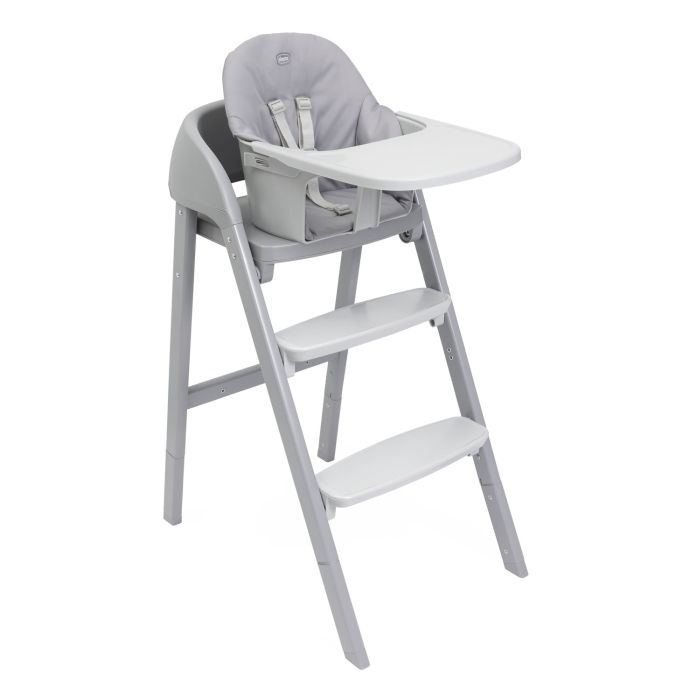 Chicco Crescendo Up - krzesełko do karmienia 0m+ do 110 kg-Turin Grey