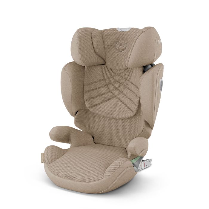 Cybex Solution T i-Fix - fotelik samochodowy dla dzieci od 100 do 150 cm wzrostu-Plus Cozy Beige