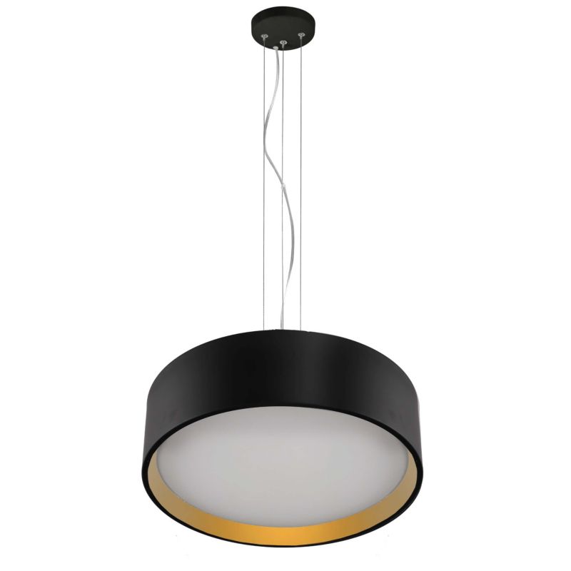Lampa wisząca Light Prestige Hudson czarna-złota LED 1 szt.