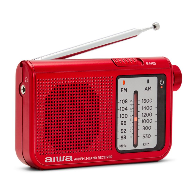 Przenośne Radio AIWA RS-55/RD Czerwone 1szt.