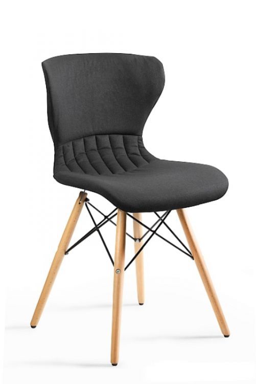 Krzesło Unique SOFT ciemno szare 1 szt