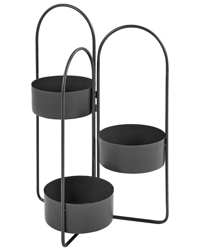 Stojak na kwiaty Colutena Metal Czarny 1 szt.