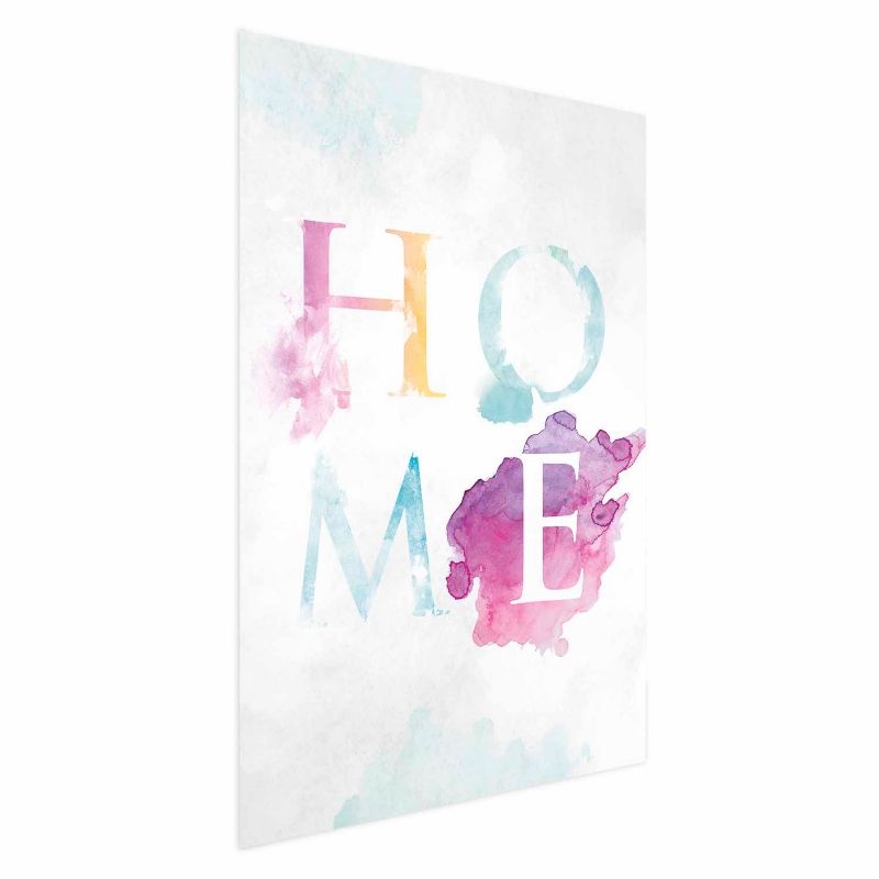 Plakat Artgeist Tęczowe home 40x60 cm bez ramy 1 szt