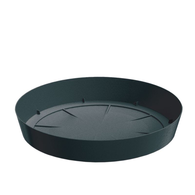 Podstawka Prosperplast Lofly Saucer 15,5 cm antracyt