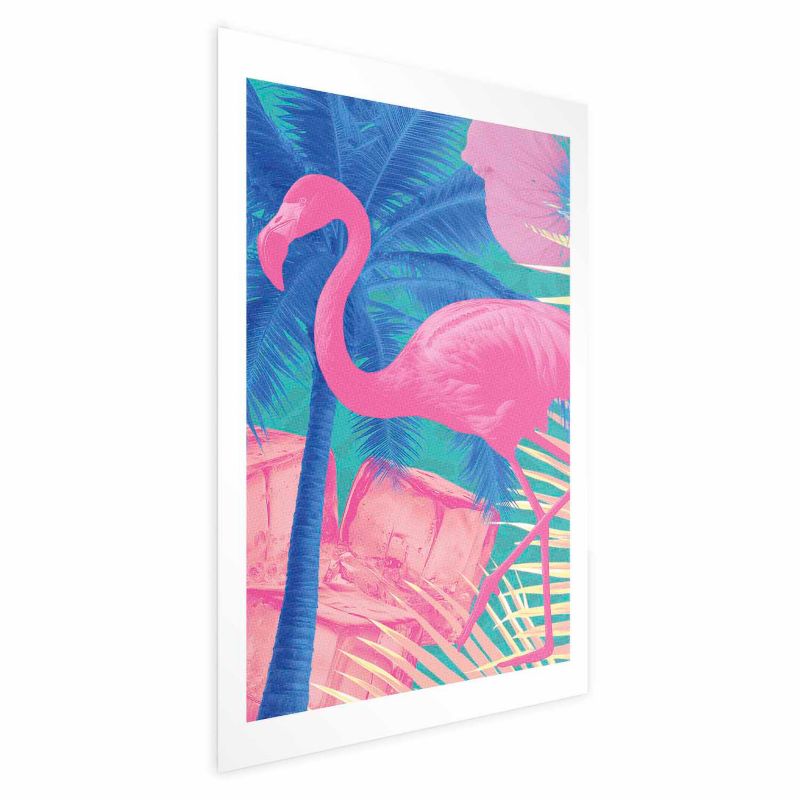 Plakat Artgeist Abstrakcyjny Flaming 60x90 cm bez ramy 1 szt