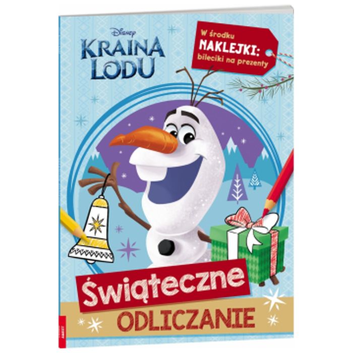 Kraina lodu. Świąteczne odliczanie Kalendarz adwentowy