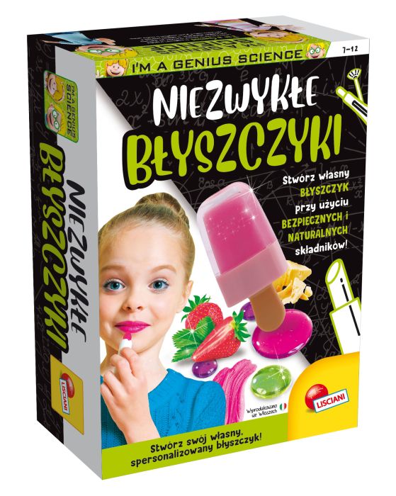 Niezwykłe Błyszczyki I"m A Genius Lisciani