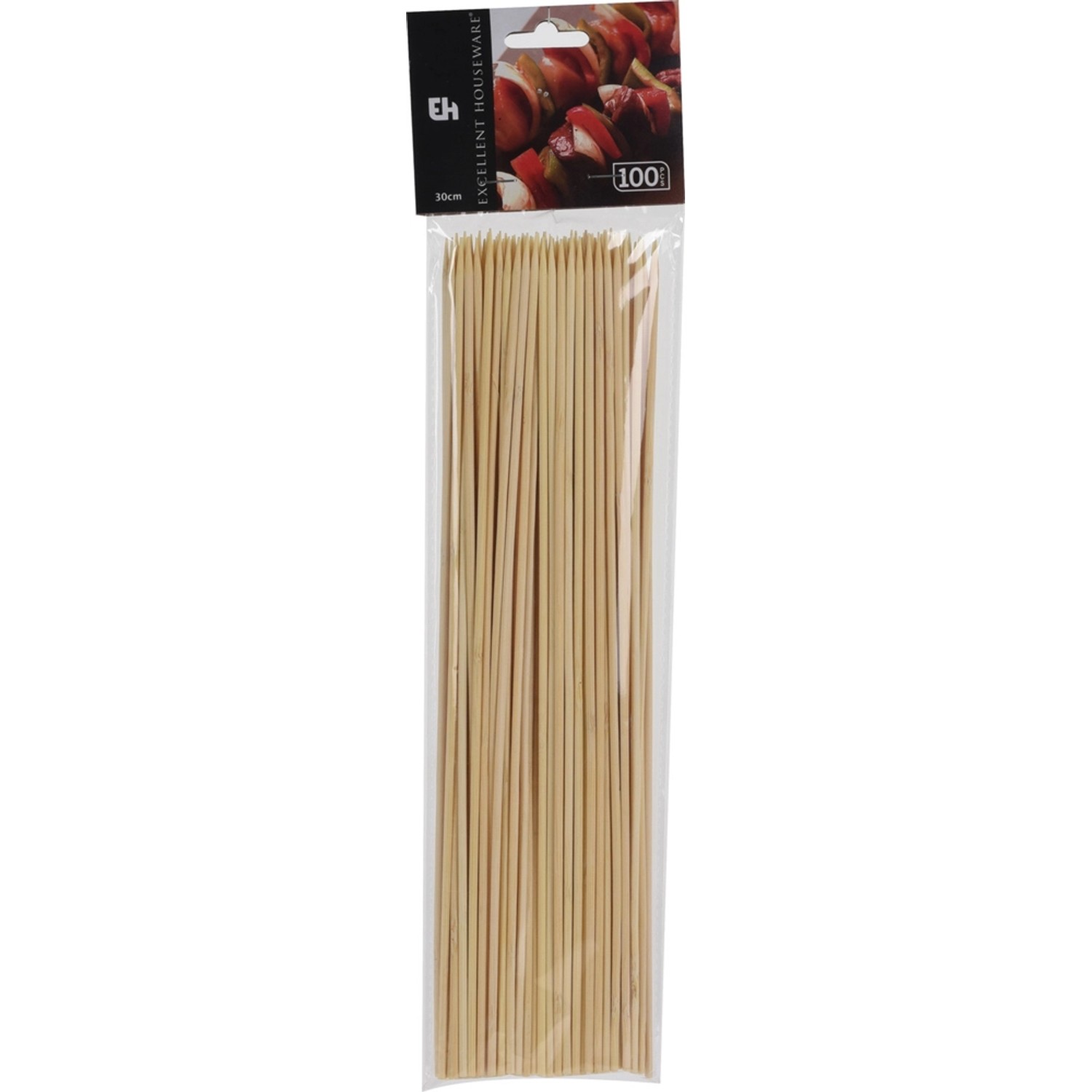 Szpikulce bambusowe 100szt. 30cm