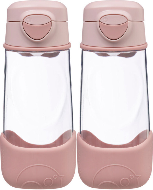 2x Bidon na wodę B.Box, z ustnikiem, tritan, 450 ml, Blush Crush