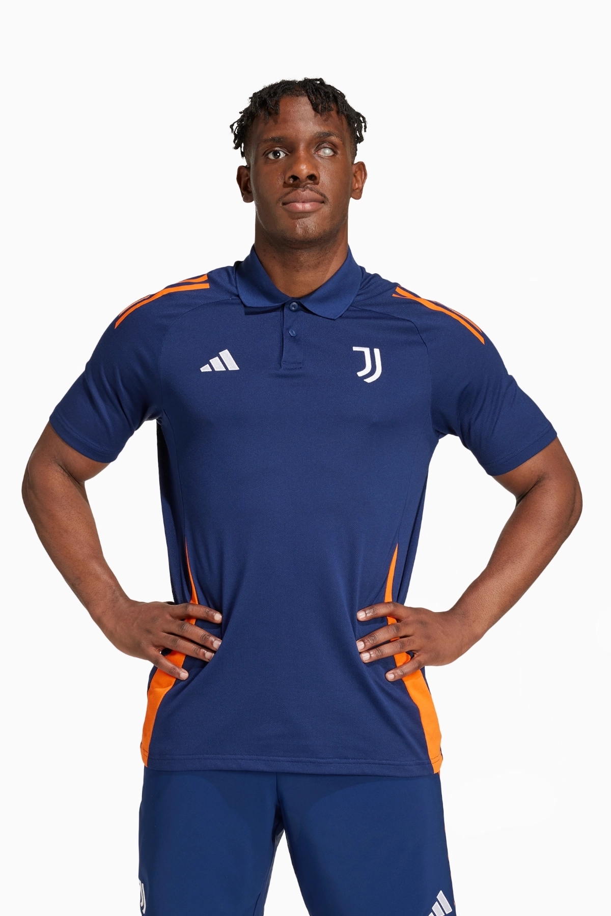 Koszulka adidas Juventus FC 24/25 Polo - Granatowy
