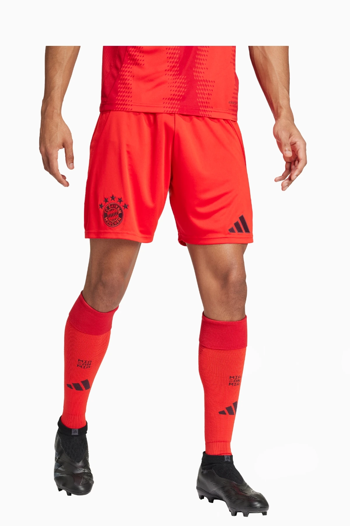 Spodenki adidas FC Bayern 24/25 Domowe - Czerwony