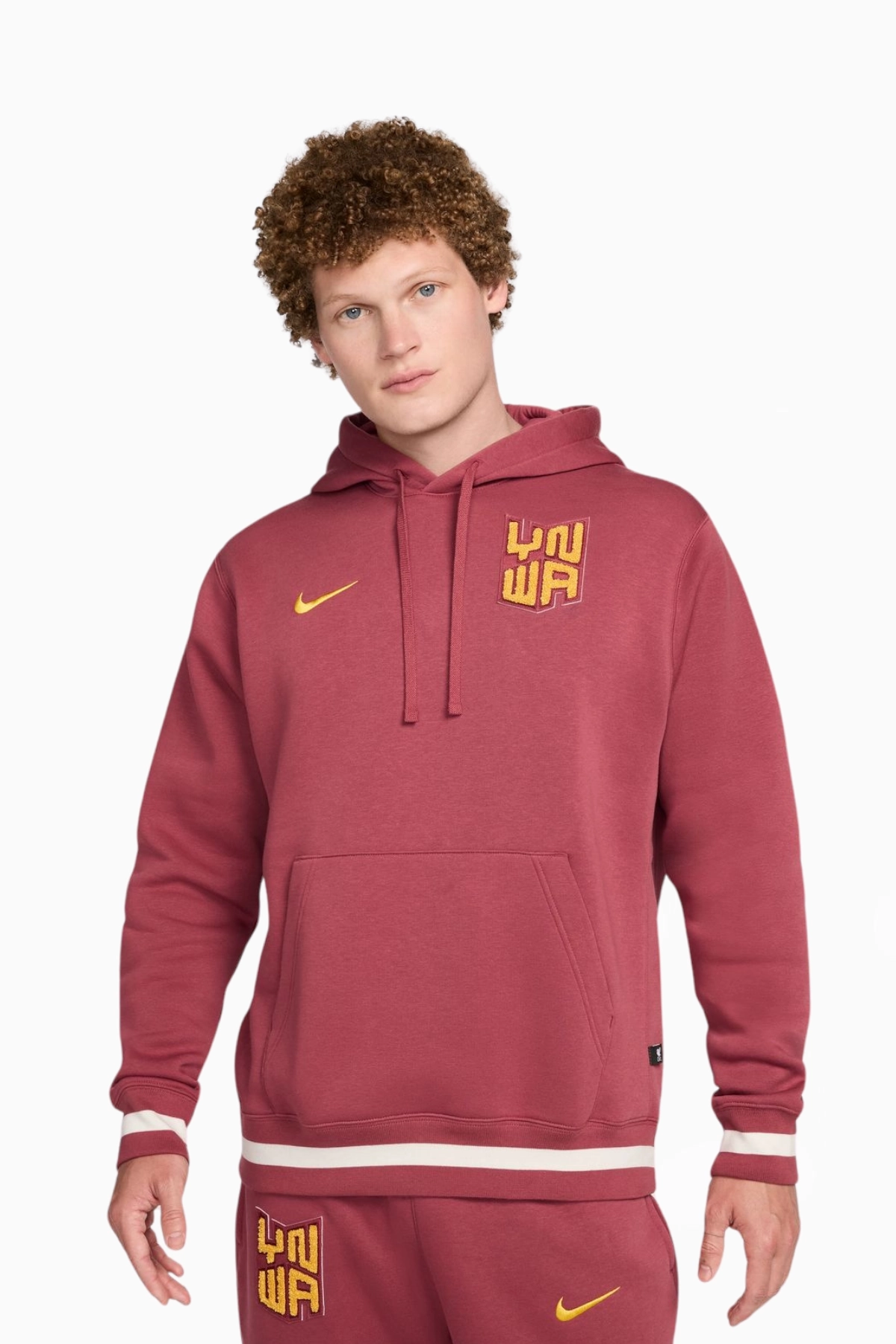 Bluza z kapturem Nike Liverpool FC 24/25 Club - Bordowy