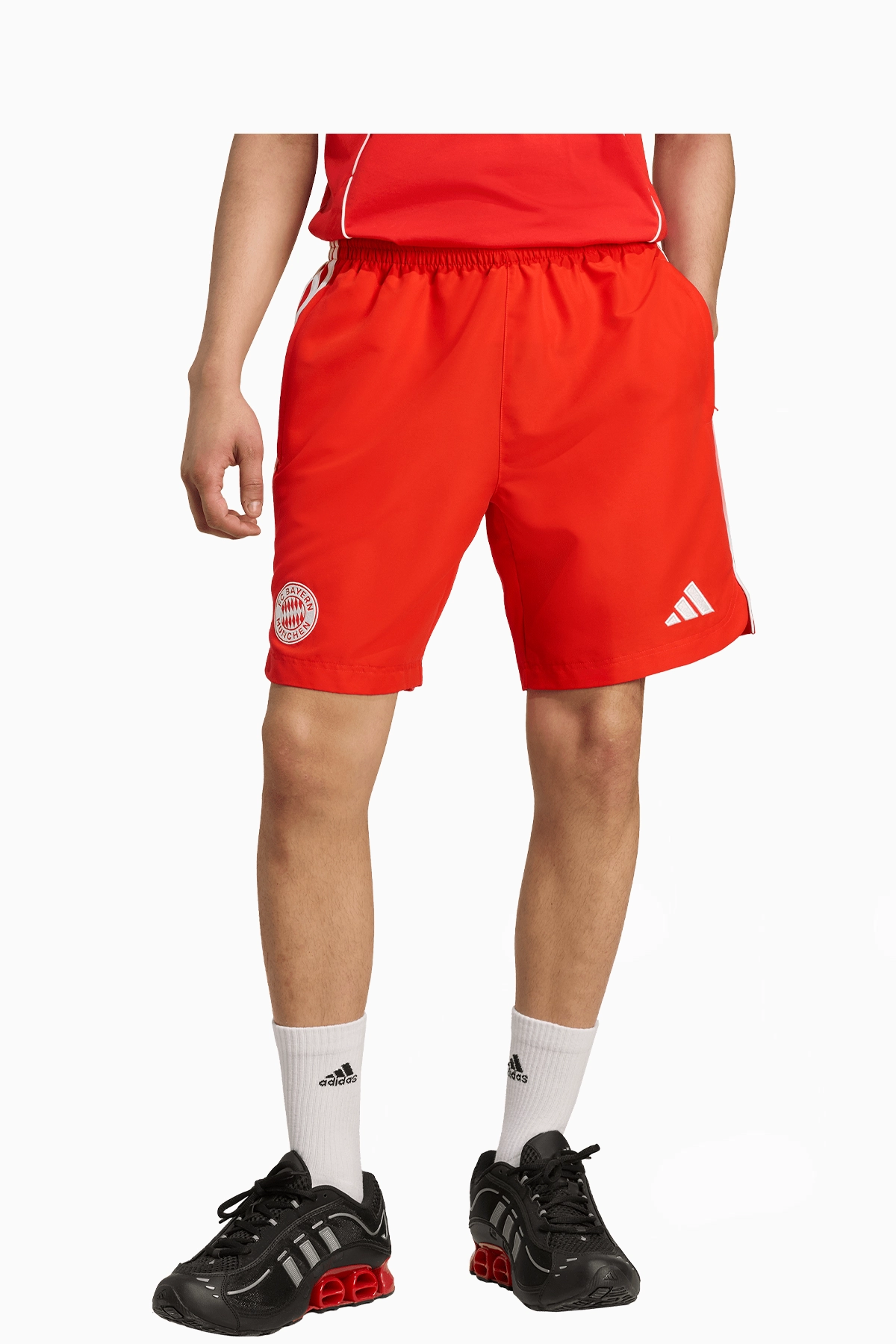 Spodenki adidas FC Bayern 24/25 Urban Purist - Czerwony