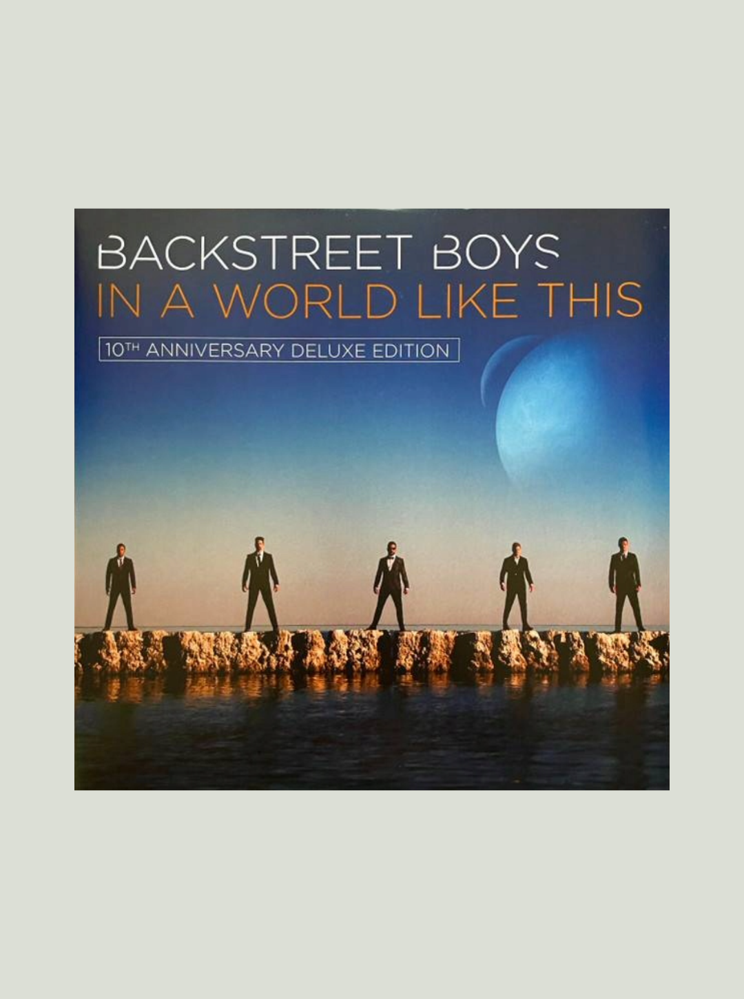 Płyta winylowa Backstreet Boys - In A World Like This (10th Anniversary Deluxe Edition) (Blue/Yellow Vinyl)