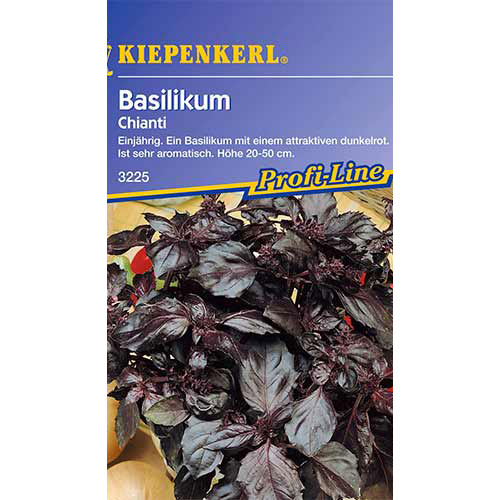 1 szt, Bazsalikom Red Chianti - Magok: Mod de ambalare: 1 db