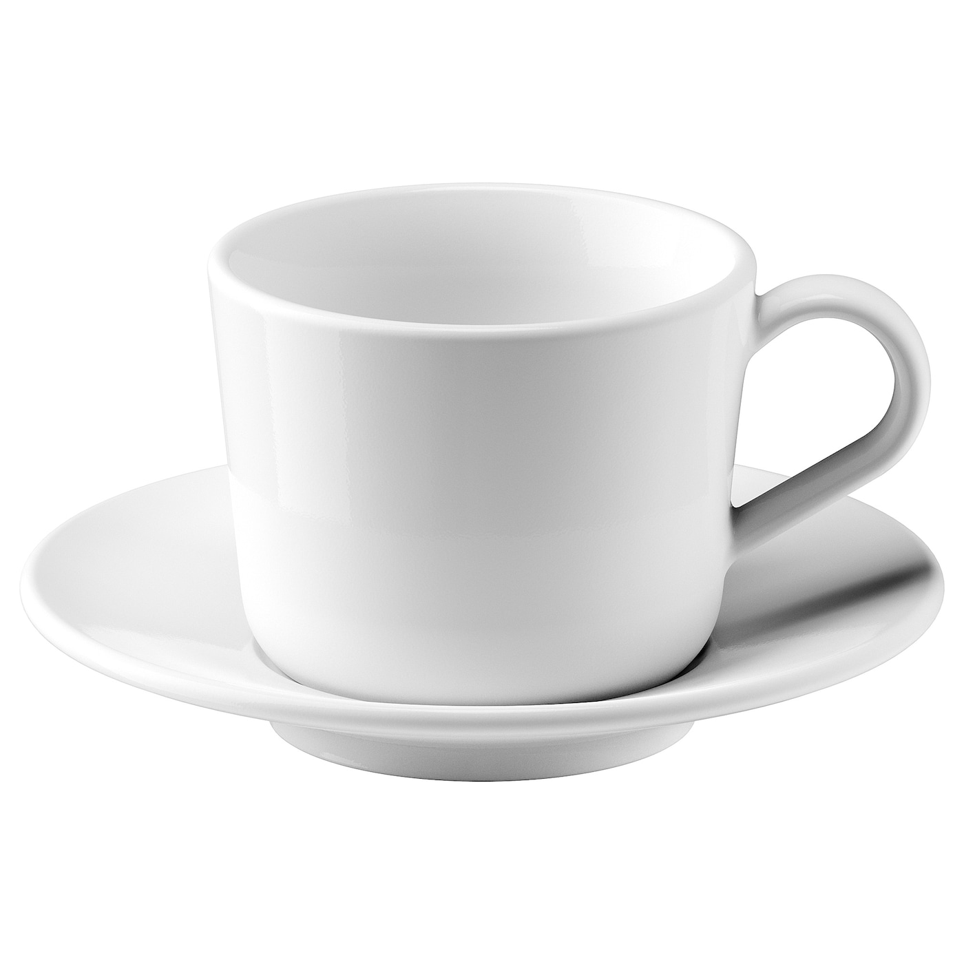 IKEA IKEA 365+ Filiżanka ze spodkiem, biały, 13 cl