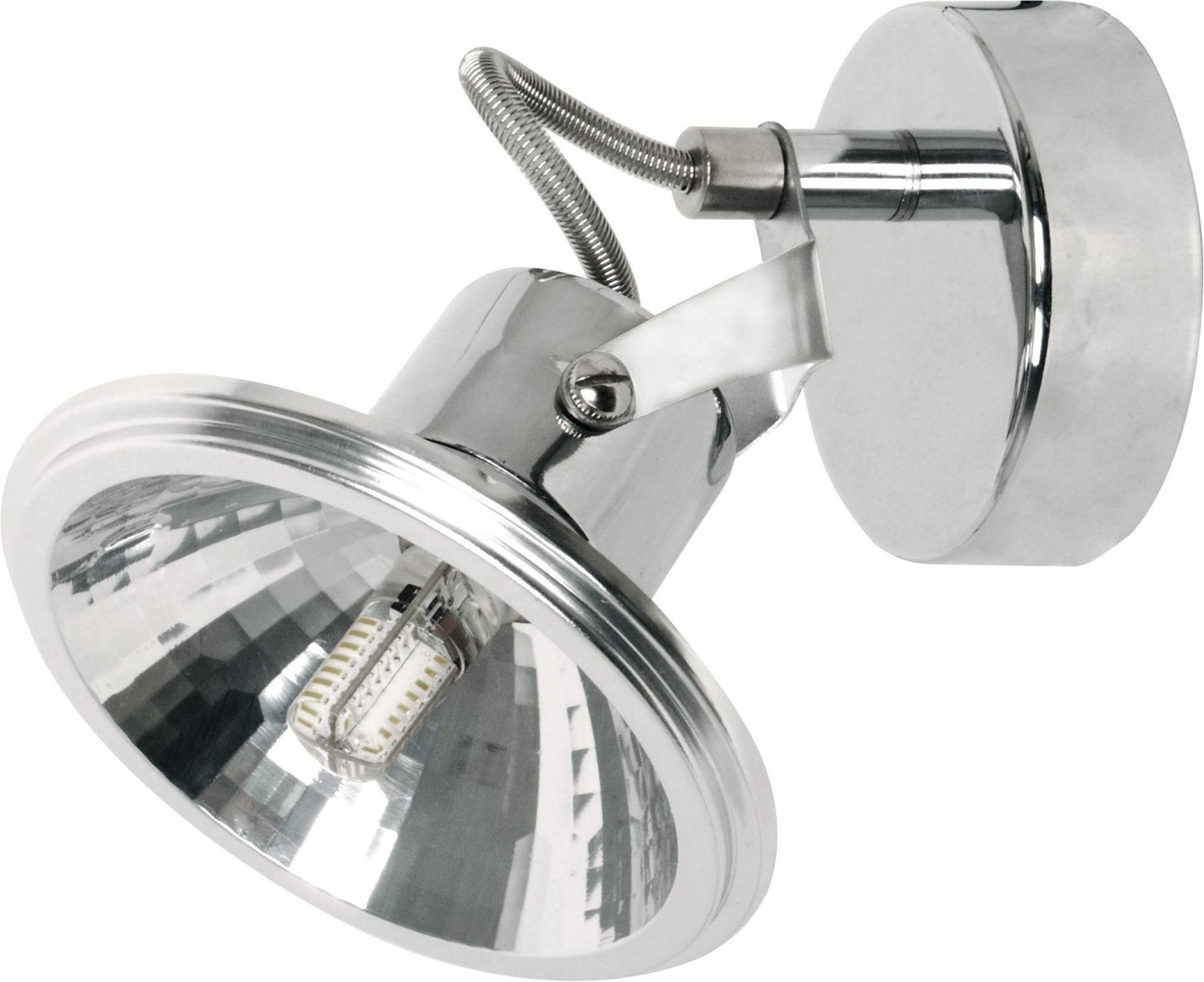 Candellux Moon kinkiet 1x3,5W LED chrom 91-28075