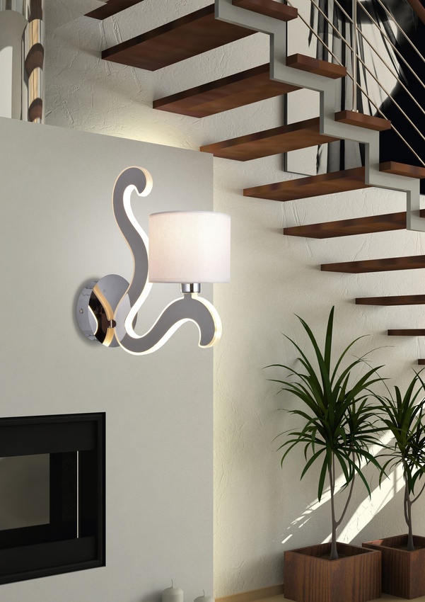 Candellux Ambrosia kinkiet 1x40 W chrom 21-33864