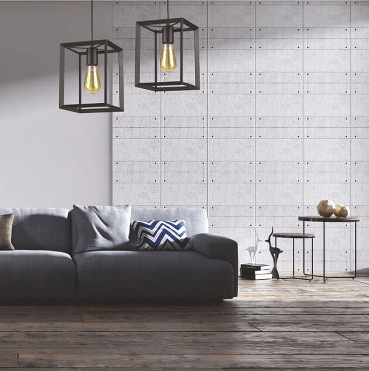 Light Prestige Napoli lampa wisząca 1x60W czarna LP-4146/1P-BL