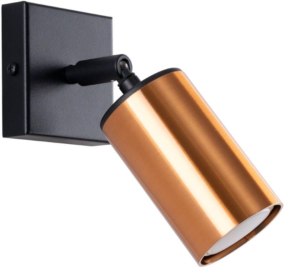 Darmowa Dostawa - Kinkiet 1x10 W czarny-miedź Sollux Lighting Winx SL1374