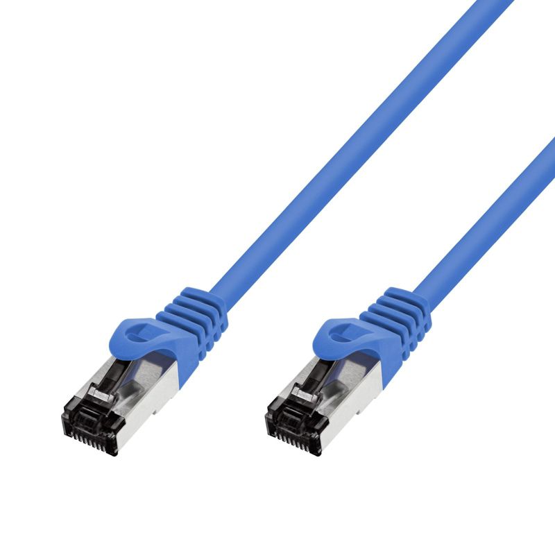 Patchcord LAN Extralink Kat.8.1 S/FTP 10m 40G Niebieski Miedź Kabel sieciowy skrętka 1szt