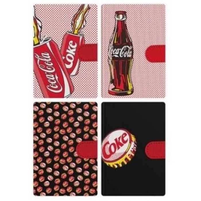 Notatnik A6 napoje Coca-Cola 144 strony