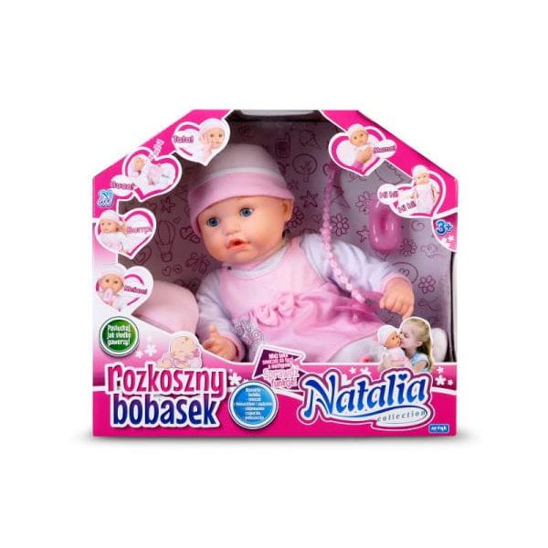 Lalka Natalia Rozkoszny Bobasek 40cm Artyk