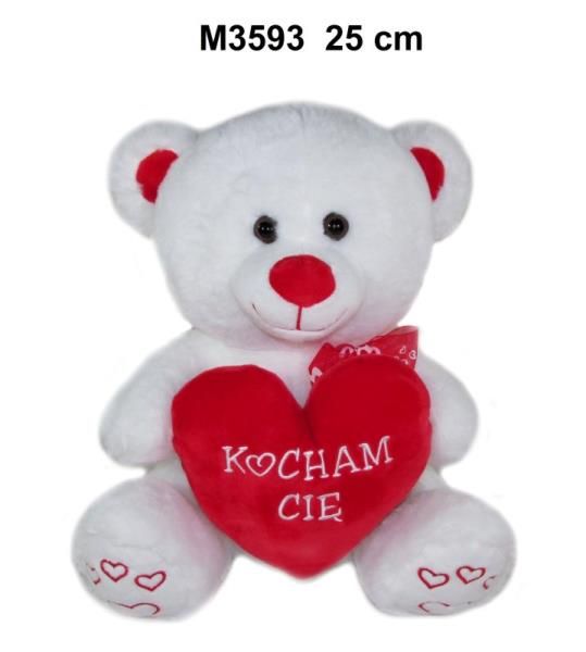 MIS 1 KOL 'KOCHAM CIE' 25CM 159250 W
