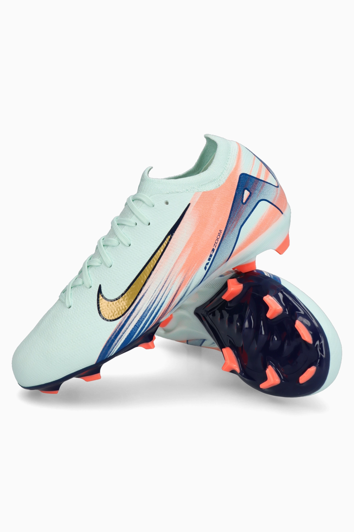 Korki Nike Mercurial Zoom Vapor 16 Pro MDS FG Junior - Błękitny